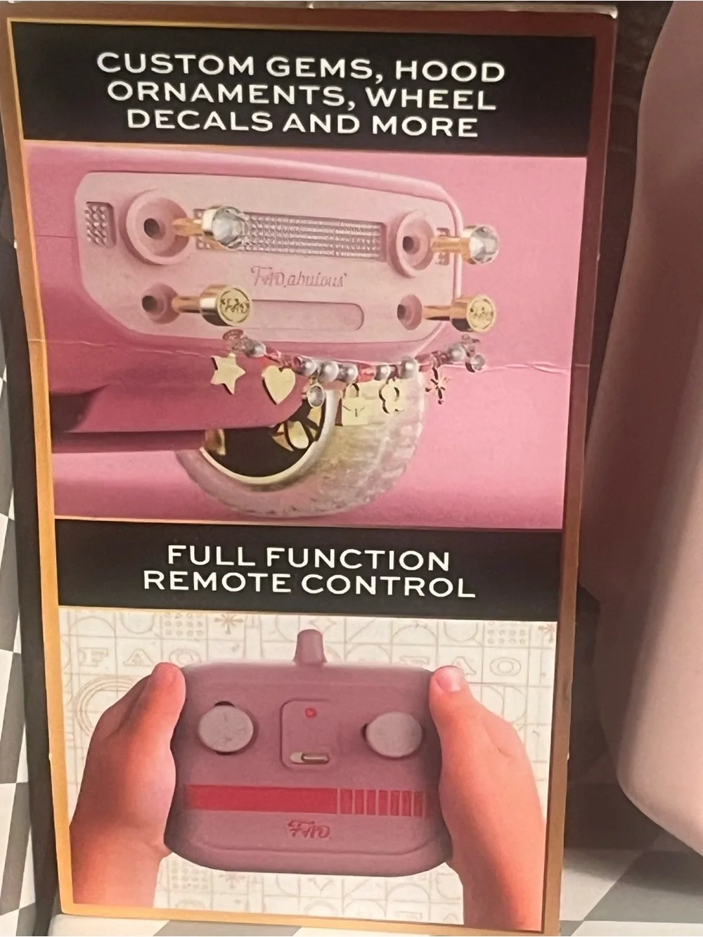 FAO Schwarz Blingable Pink Remote Control Car New in Box 🎀🎀🎀